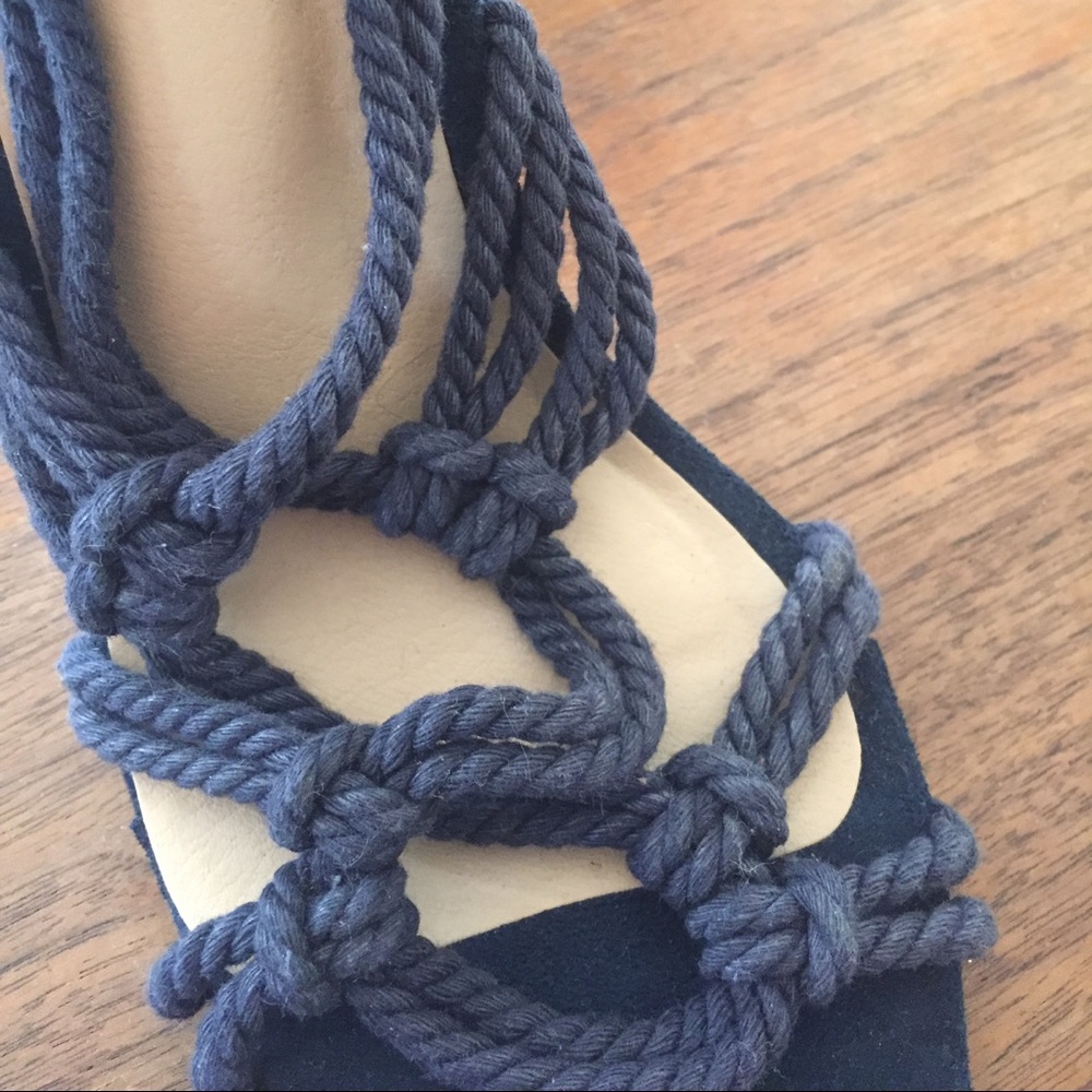 Nautical Navy Heels